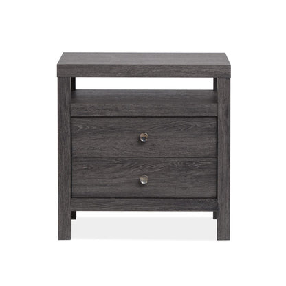 Henry & Mason  -  Merrinwylde Raisin Black Drawer Nightstand  - AFA01128 view 2