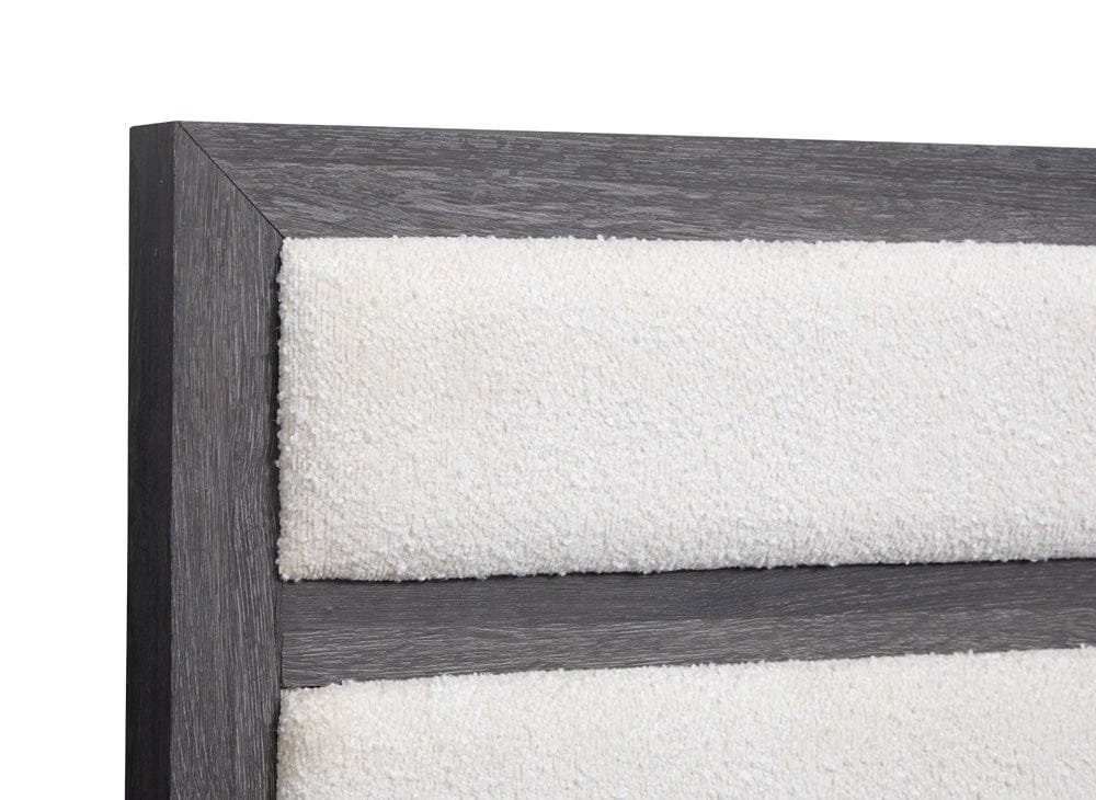 Henry & Mason  -  Merrinwylde Raisin Black King Upholstered Panel Bed  - AFA01132 view 4