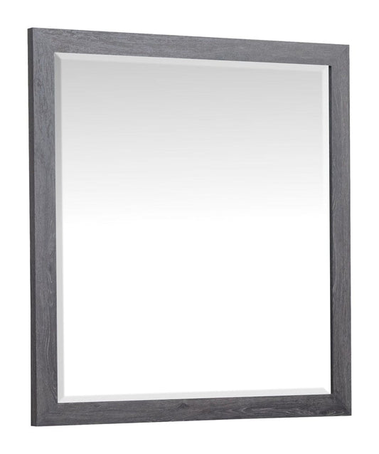 Henry & Mason  -  Merrinwylde Raisin Black Portrait Mirror  - AFA01133 view 1