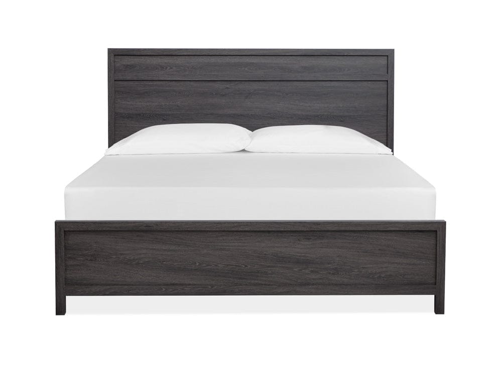 Henry & Mason  -  Merrinwylde Raisin Black Queen Panel Bed  - AFA01134 view 2