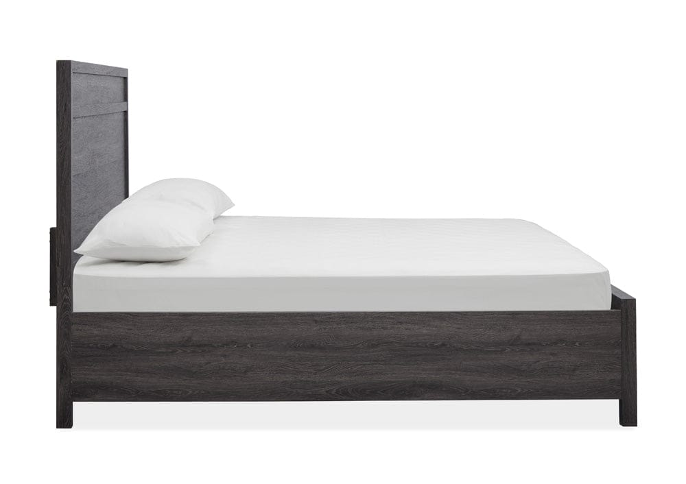 Henry & Mason  -  Merrinwylde Raisin Black Queen Panel Bed  - AFA01134 view 3