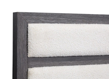 Henry & Mason  -  Merrinwylde Raisin Black Queen Upholstered Panel Bed  - AFA01136 view 4