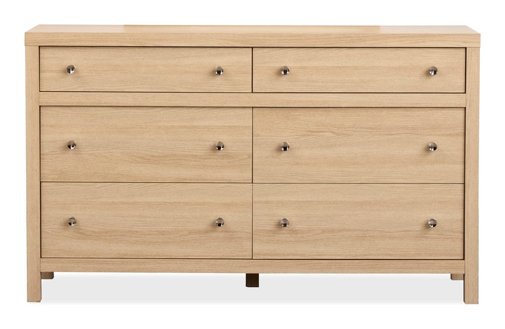Henry & Mason  -  Merrinwylde Sandstone Beige Double Drawer Dresser  - AFA01137 view 1