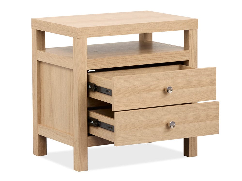 Henry & Mason  -  Merrinwylde Sandstone Beige Drawer Nightstand  - AFA01139 view 5