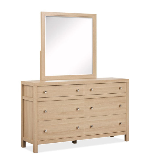 Henry & Mason  -  Merrinwylde Sandstone Beige Dresser With Portrait Mirror  - AFA01140 view 1