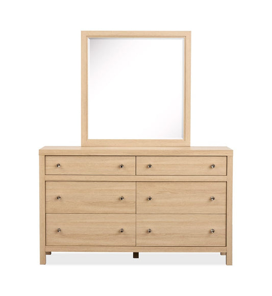 Henry & Mason  -  Merrinwylde Sandstone Beige Dresser With Portrait Mirror  - AFA01140 view 2