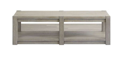 Henry & Mason - Merrivale Rectangular Shelf Cocktail Table w/Casters - AFA00152 view 1
