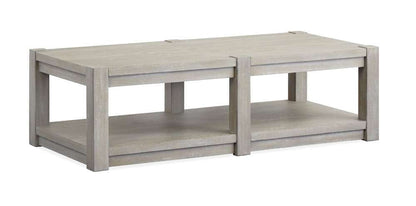 Henry & Mason - Merrivale Rectangular Shelf Cocktail Table w/Casters - AFA00152 view 3