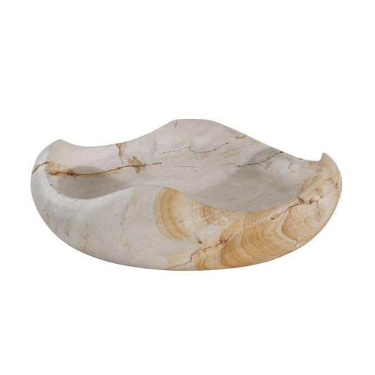 Henry & Mason - Miguel 12.5in Natural Palimanian Stone Bowl - DV7614 veiw 1