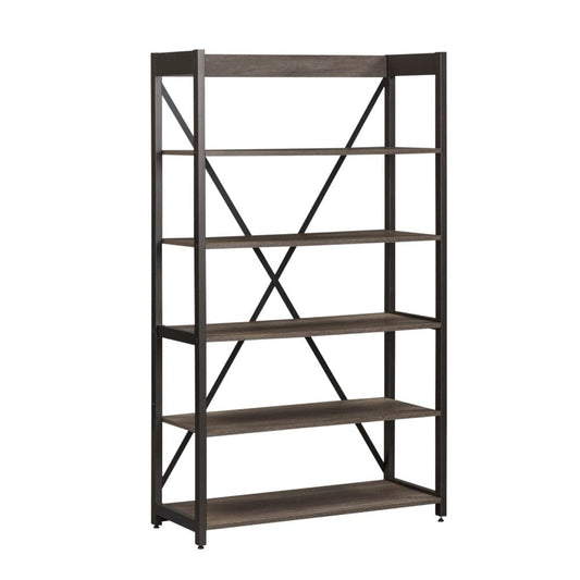 Henry & Mason - Millers Brook Bookcase in Graystone - AFA03373 view 2