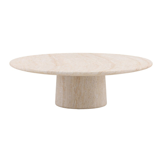 Henry & Mason - Monroe Lightweight Concrete Coffee Table in Faux Travertine - DV7141 veiw 1
