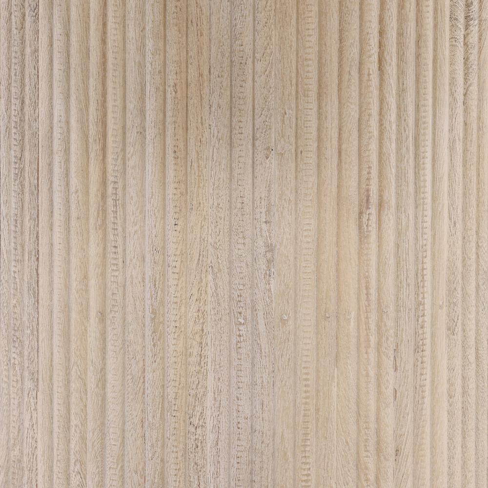 Henry & Mason - Mylann 48in Light Natural Mango Wood Dining Table with Tendu Marble Top - DV7492 veiw 2