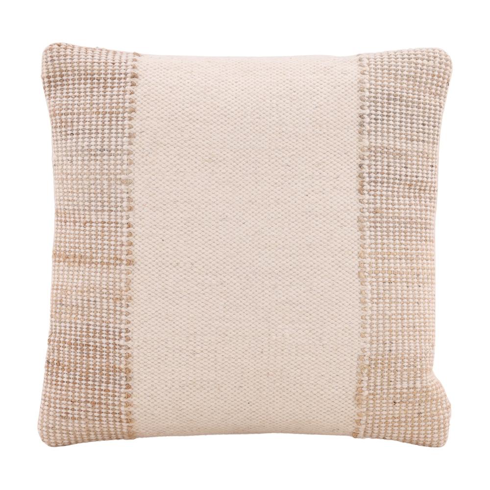 Henry & Mason - Nache Handwoven Jute and Wool Throw Pillow - DV7610 veiw 1