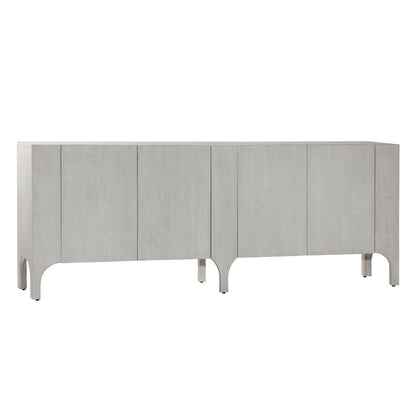 Henry & Mason - Nalak 88in Rubberwood Sideboard in Light Gray Washed Oak - DV7208 veiw 1
