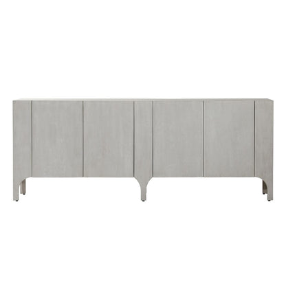 Henry & Mason - Nalak 88in Rubberwood Sideboard in Light Gray Washed Oak - DV7208 veiw 2