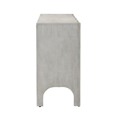 Henry & Mason - Nalak 88in Rubberwood Sideboard in Light Gray Washed Oak - DV7208 veiw 3