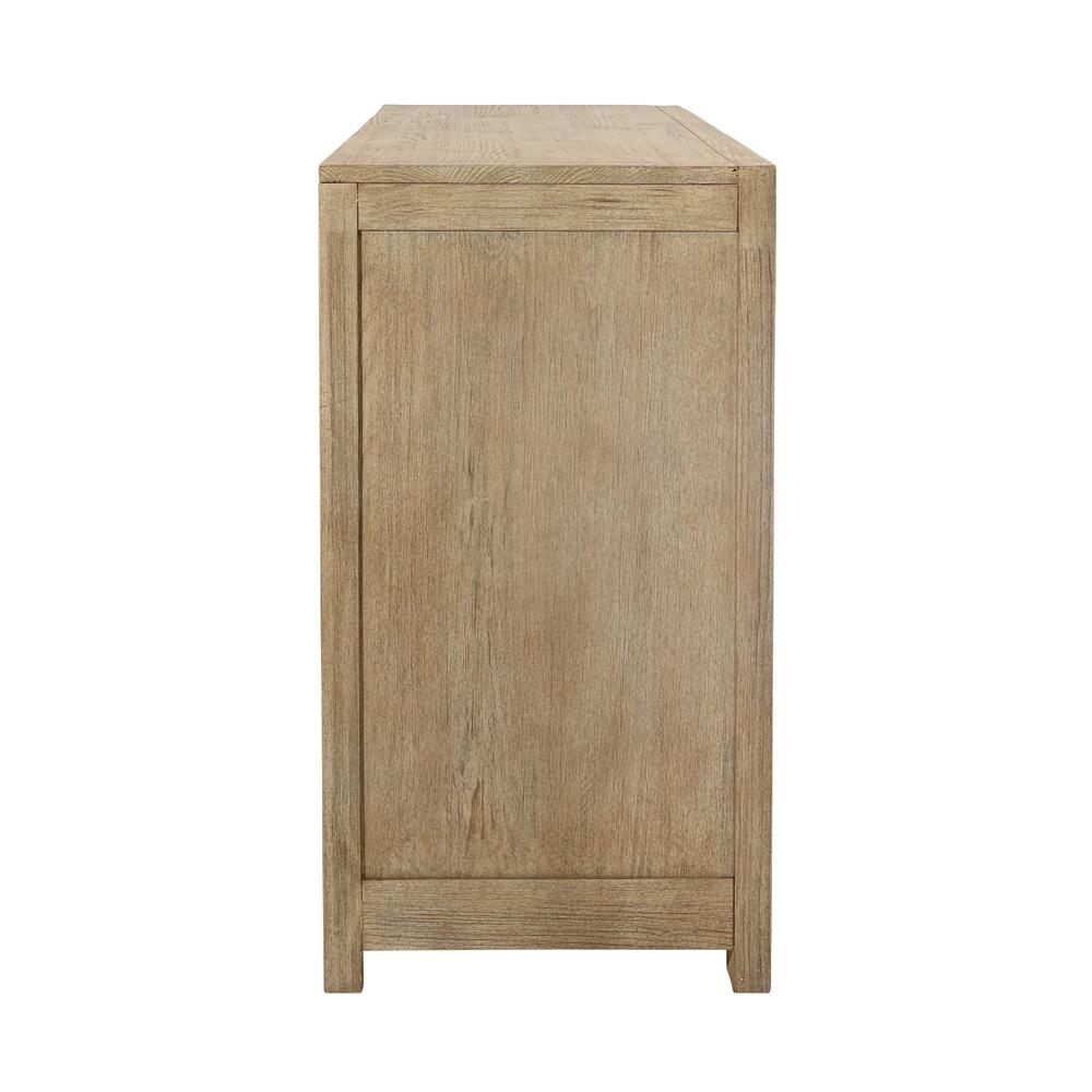 Henry & Mason - Niva Solid Pine Wood 6 Drawer Double Dresser in Light Warm Wash Finish - DV7202 veiw 3