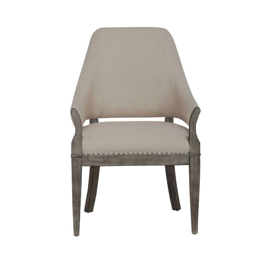 Henry & Mason - North Meadow Uph Arm Chair (RTA) in Havana Brown - AFA04053 view 1