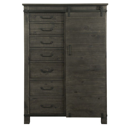 Henry & Mason - Northgate Door Chest in Weathered Charcoal - AFA00006 view 1