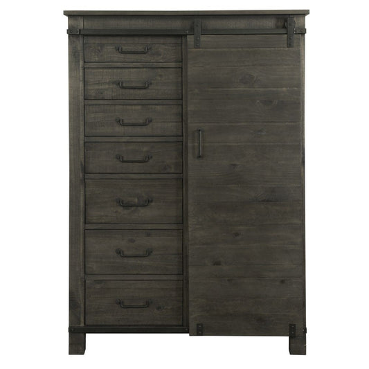 Henry & Mason - Northgate Door Chest in Weathered Charcoal - AFA00006 view 1