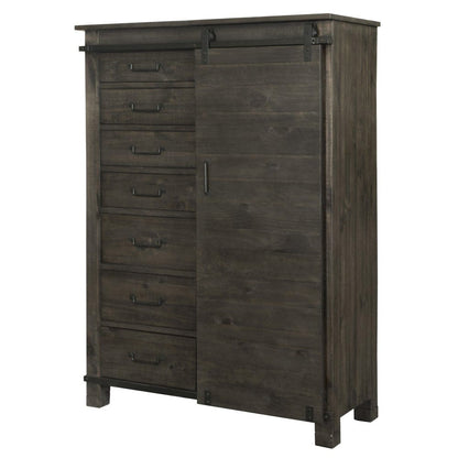 Henry & Mason - Northgate Door Chest in Weathered Charcoal - AFA00006 view 2