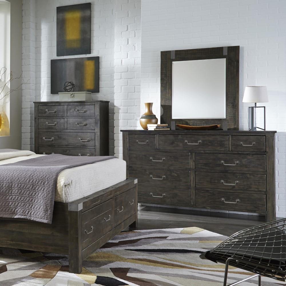 Henry & Mason - Northgate Drawer Dresser in Weathered Charcoal - AFA00007 view 3