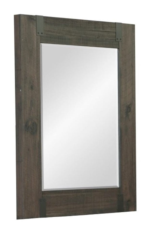 Henry & Mason - Northgate Portrait Mirror in Weathered Charcoal - AFA00011 view 1