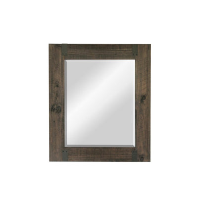 Henry & Mason - Northgate Portrait Mirror in Weathered Charcoal - AFA00011 view 2