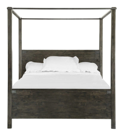Henry & Mason - Northgate Queen Poster Bed in Weathered Charcoal - AFA00014 view 2