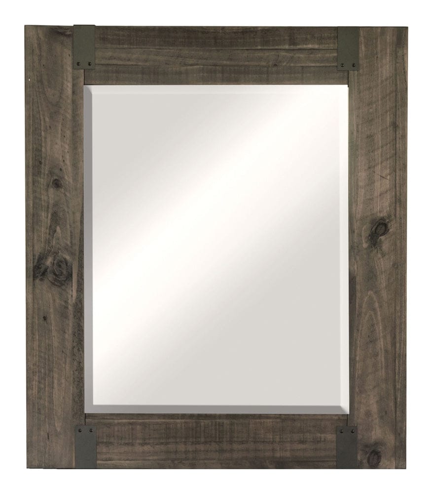 Henry & Mason  -  Northgate Weathered Charcoal Drawer Dresser With Portrait Mirror  - AFA00753 view 5