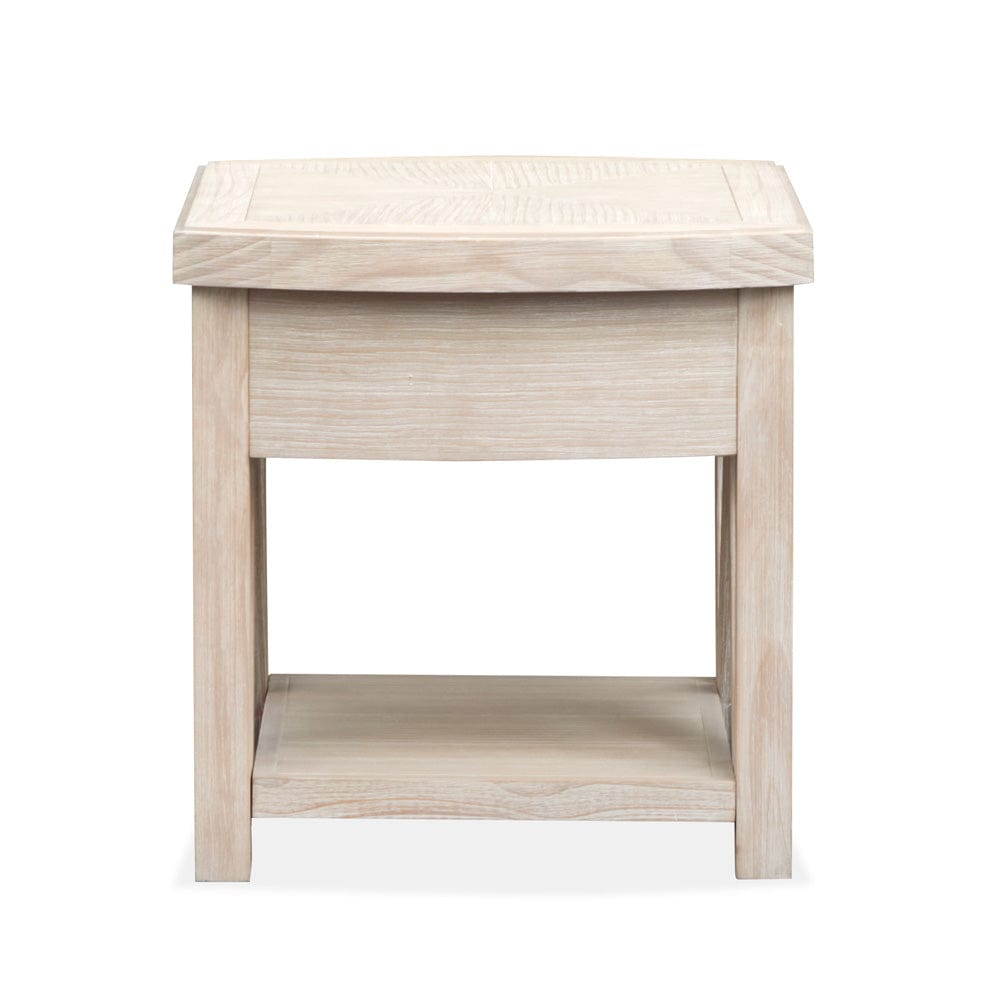 Henry & Mason  -  Norwick Coconut Cream Rectangular End Table  - AFA00789 view 6