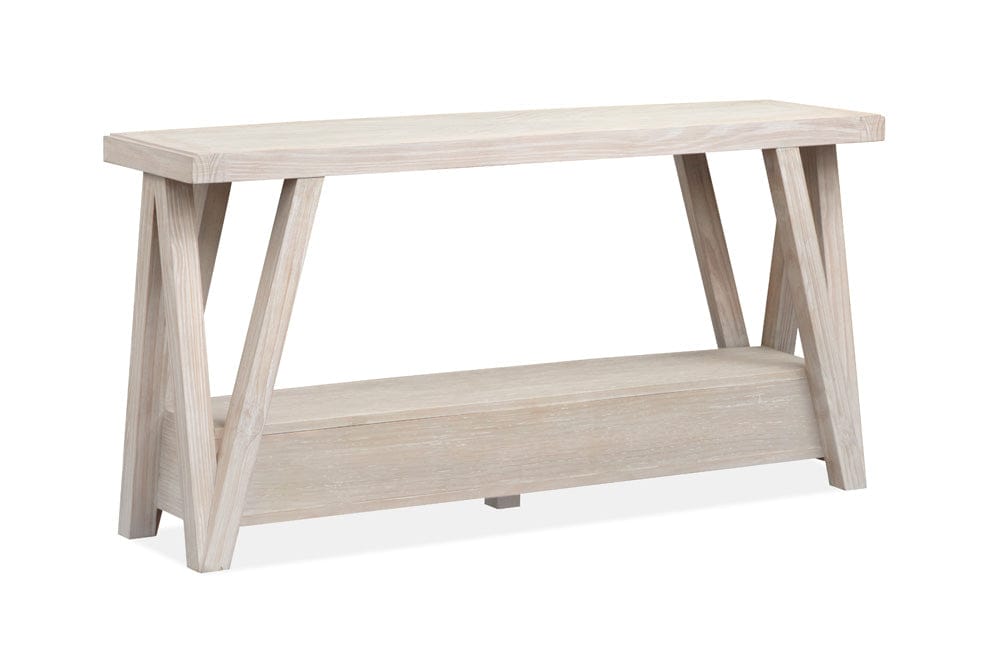 Henry & Mason  -  Norwick Coconut Cream Rectangular Sofa Table  - AFA00790 view 2
