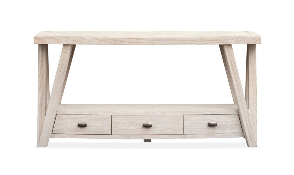 Henry & Mason  -  Norwick Coconut Cream Rectangular Sofa Table  - AFA00790 view 7