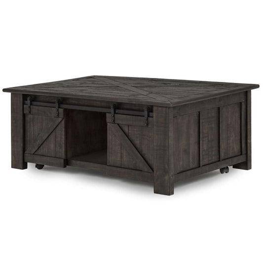 Henry & Mason - Oakmere Rectangular Lift-Top Cocktail Table with Casters - AFA00250 view 1