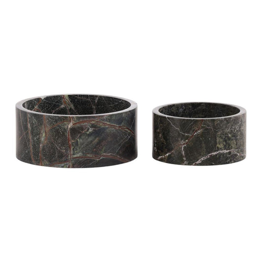 Henry & Mason - Odinji Green Bidasar Marble Bowls - Set of 2 - DV7495 veiw 1