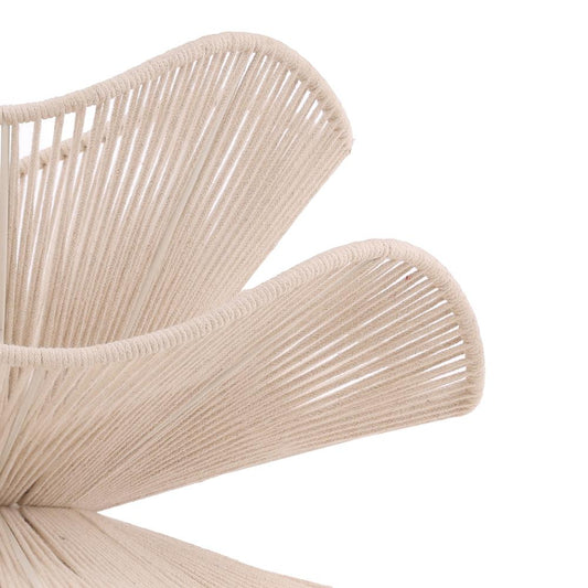 Henry & Mason - Opalis Iron Frame With White Jute Rope Hanging Pendant Light - DV7797 veiw 2