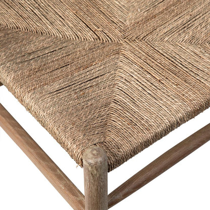 Henry & Mason - Oscar Oak Wood Dining Chair with Seagrass Seat - DV7847 veiw 5