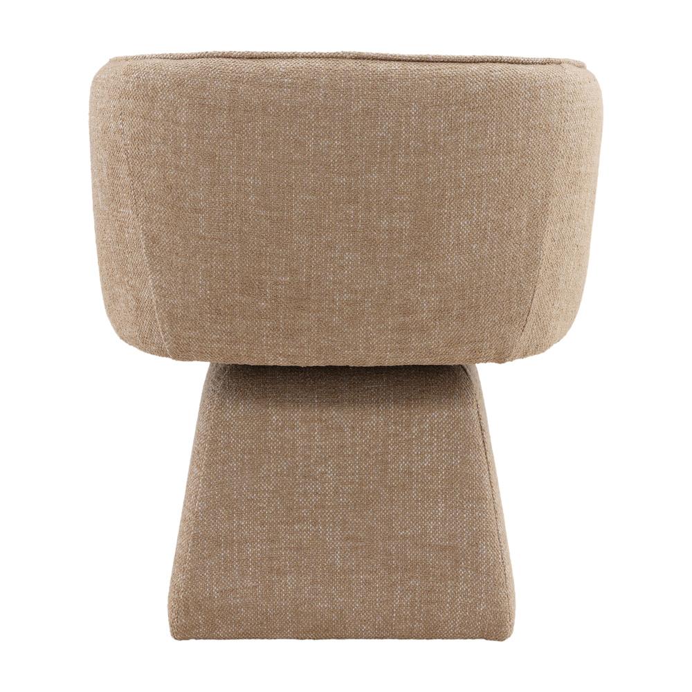 Henry & Mason - Osidia Hardwood Accent Chair In Camel Basketweave Performance Fabric - DV7412 veiw 4
