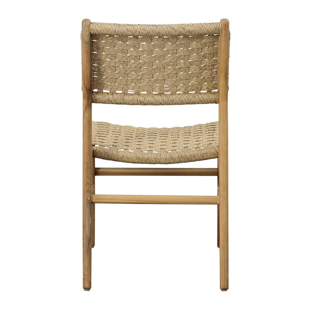 Henry & Mason - Parcell Natural Teak And Rattan Dining Chair - DV7050 veiw 4