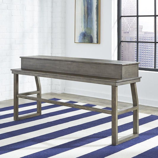 Henry & Mason - Parker Path Console Bar Table in Gray Wash - AFA02684 view 1