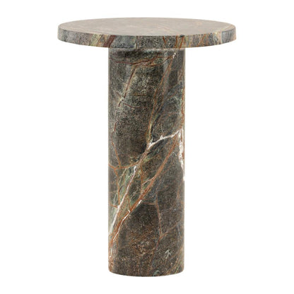 Henry & Mason - Pashie Green Marble Side Table - DV7494 veiw 1