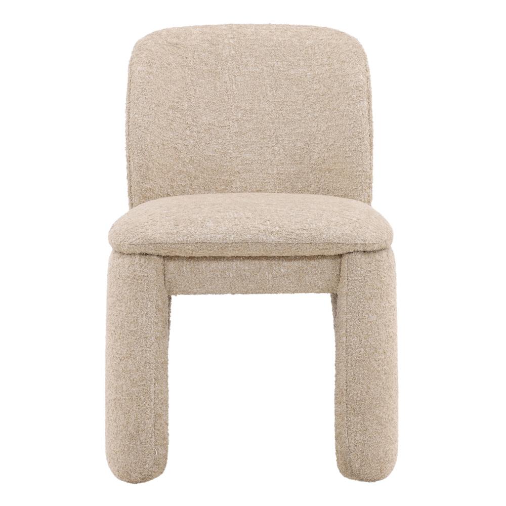 Henry & Mason - Paxira Upholstered Dining Chair in Sand Performance Fabric - DV7402 veiw 2