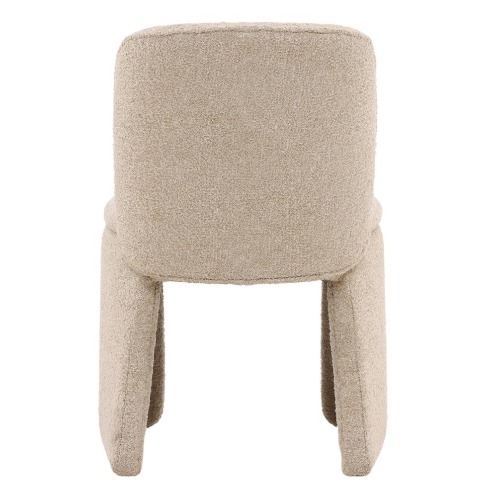 Henry & Mason - Paxira Upholstered Dining Chair in Sand Performance Fabric - DV7402 veiw 4