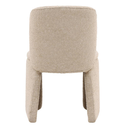 Henry & Mason - Paxira Upholstered Dining Chair in Sand Performance Fabric - DV7402 veiw 4