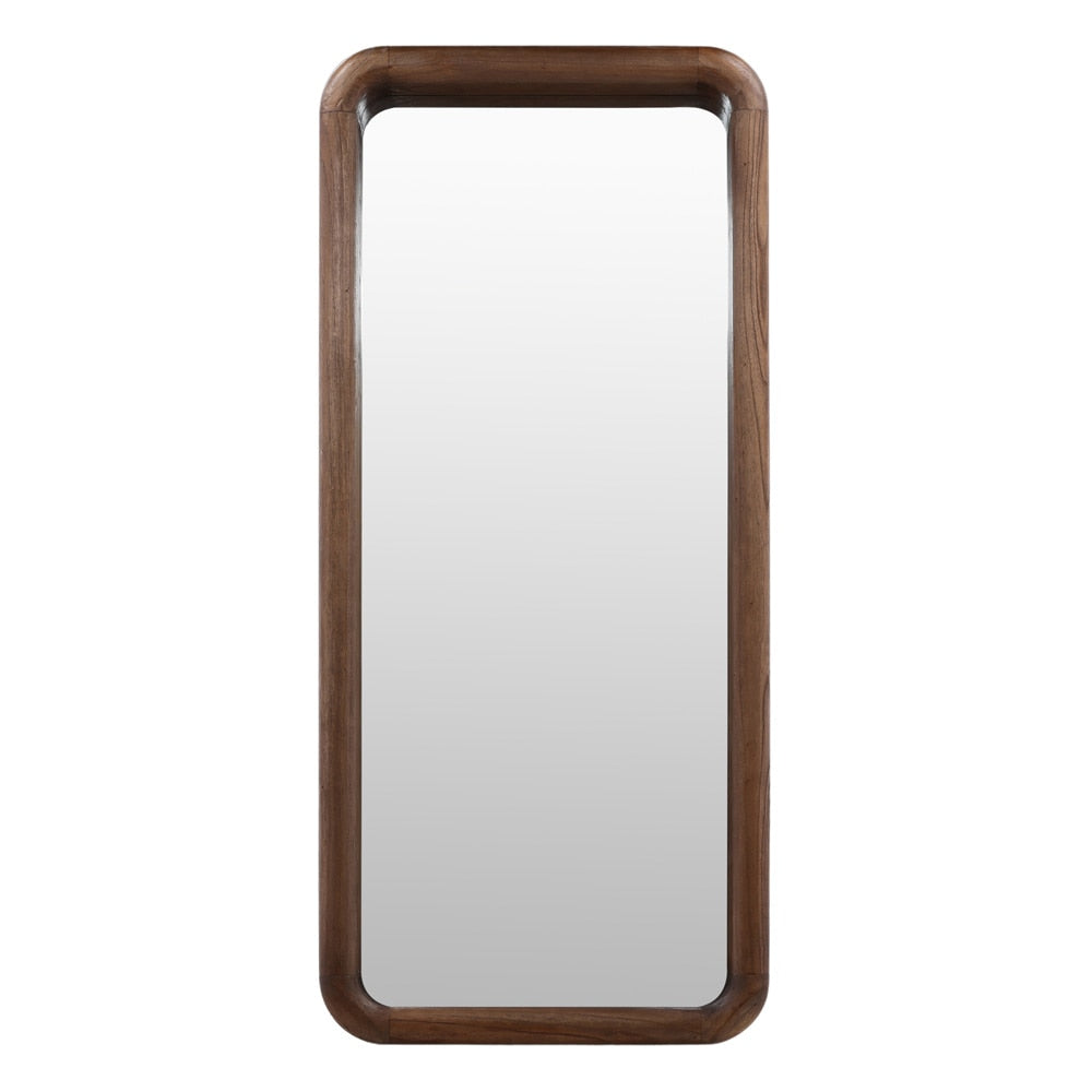 Henry & Mason - Perth 38in Brown Mindi Wood Framed Wall Hanging Mirror - DV7557 veiw 1