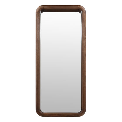 Henry & Mason - Perth 38in Brown Mindi Wood Framed Wall Hanging Mirror - DV7557 veiw 1