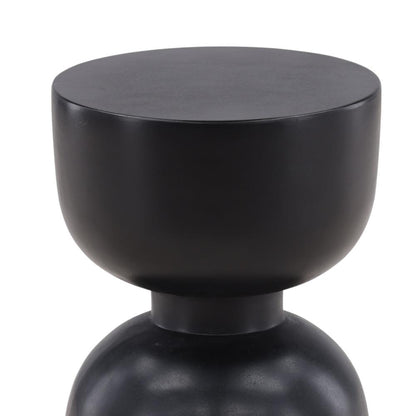 Henry & Mason - Pianti Black Lightweight Concrete Side Table - DV7290 veiw 2