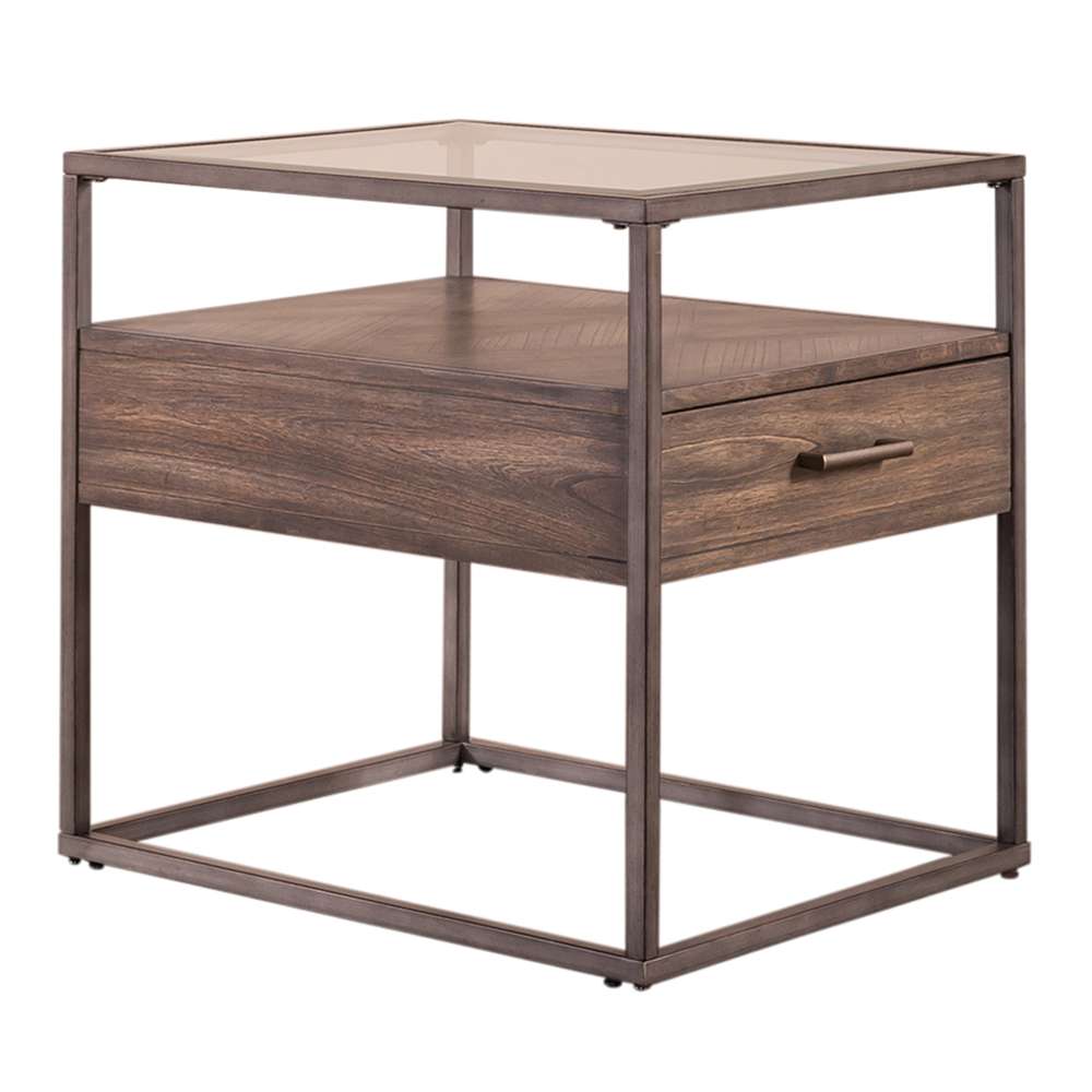 Henry & Mason - Plymouth End Table in Tobacco - AFA03241 view 2