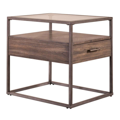 Henry & Mason - Plymouth End Table in Tobacco - AFA03241 view 2