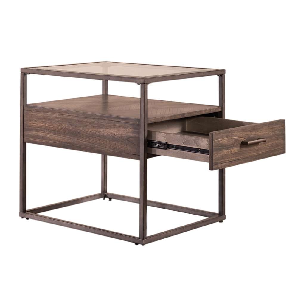 Henry & Mason - Plymouth End Table in Tobacco - AFA03241 view 7